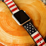 American Flag Watch Band