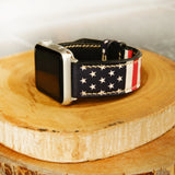 American Flag Watch Band