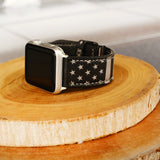 Black American Flag Watch Band