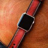 Deep Red Watch Band