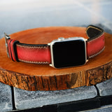 Deep Red Watch Band