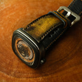Leather Brown Watch Band