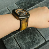 Leather Brown Watch Band