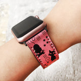 Pink Cat Watch Band