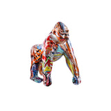 Grafitti Gorilla Sculpture