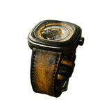 Leather Brown Watch Band