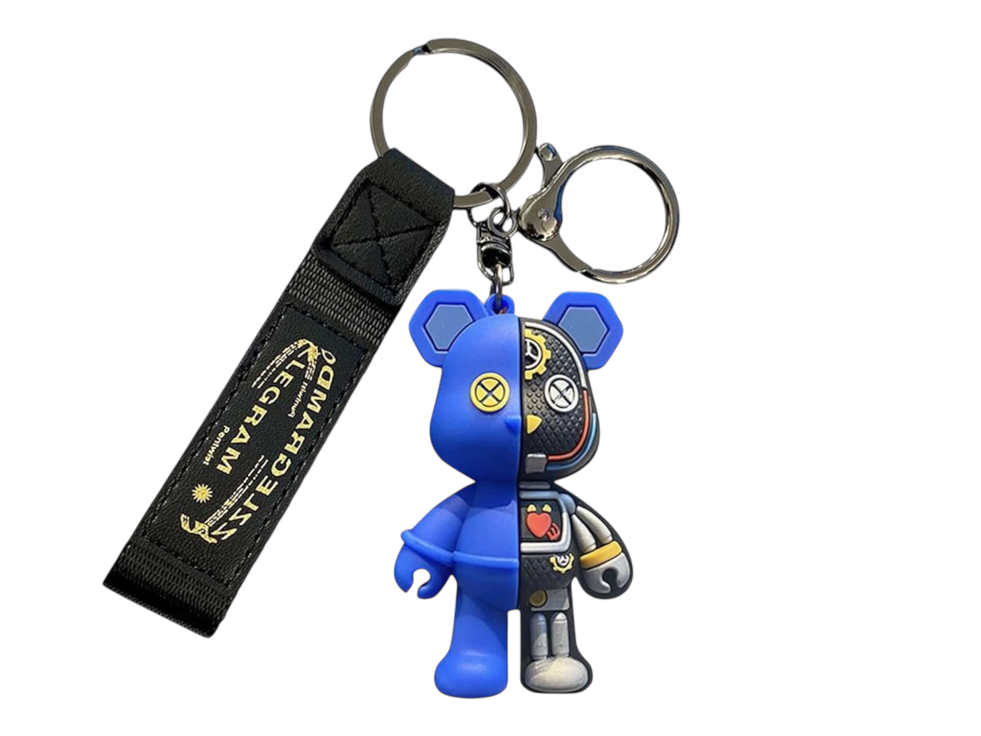 Street Artist Bear Keychain