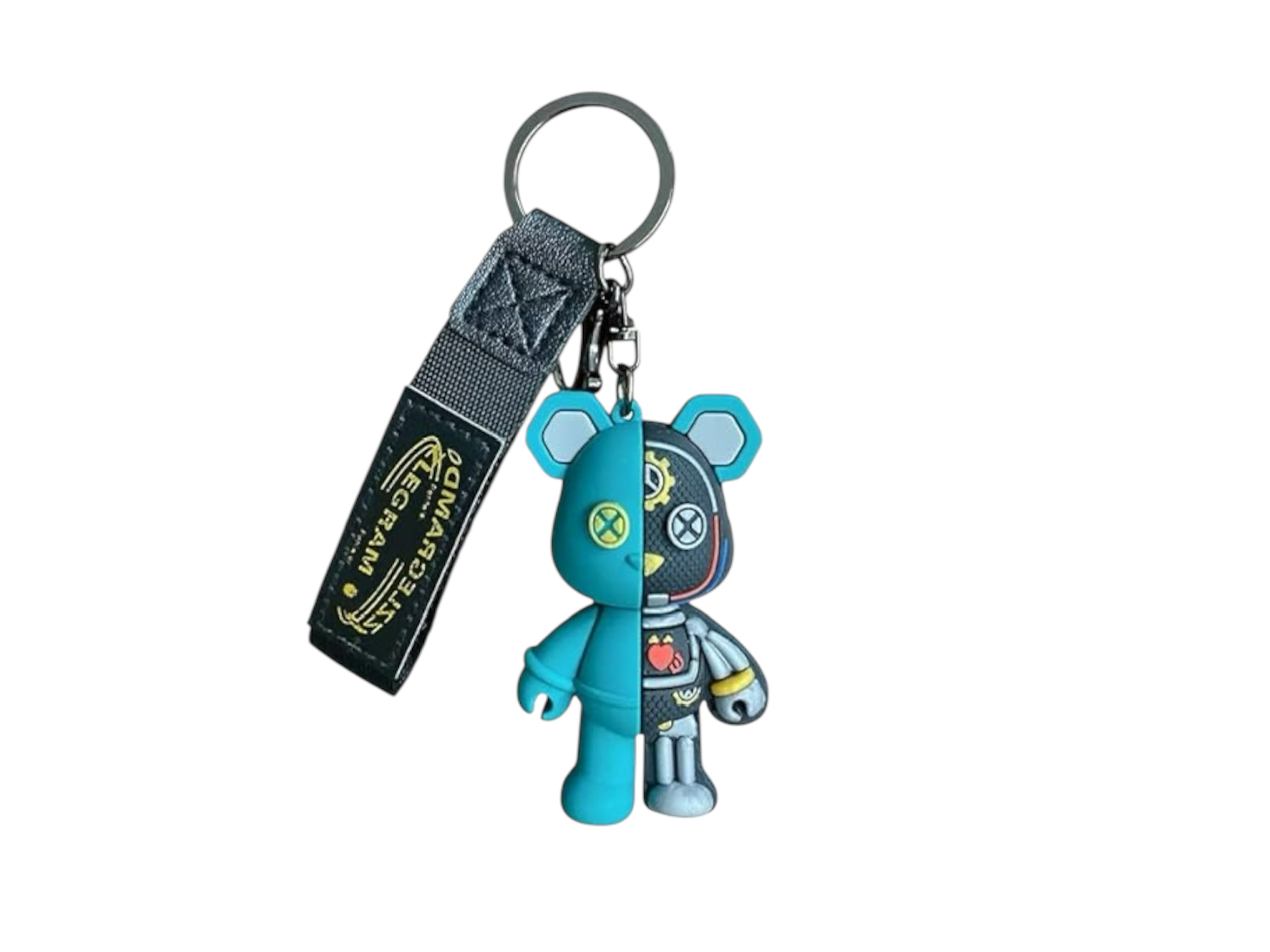 Street Artist Bear Keychain