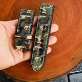 Green Camo Watch Band