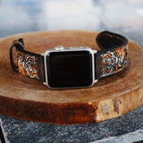 Leather Tiger Watch Band